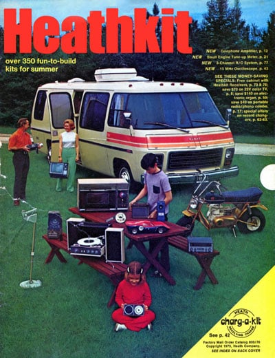 1973 Heathkit catalogue cover