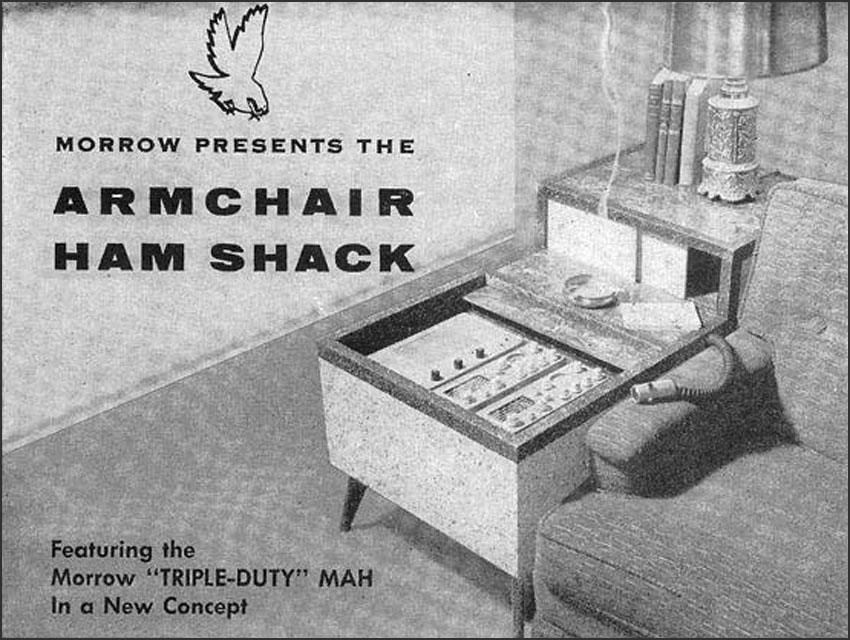 Morrow Armchair Ham Shack advertisement