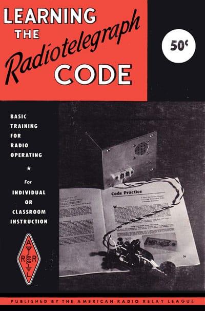 Cover of book Learning the Radio Telegraph Code, ARRL, 1970